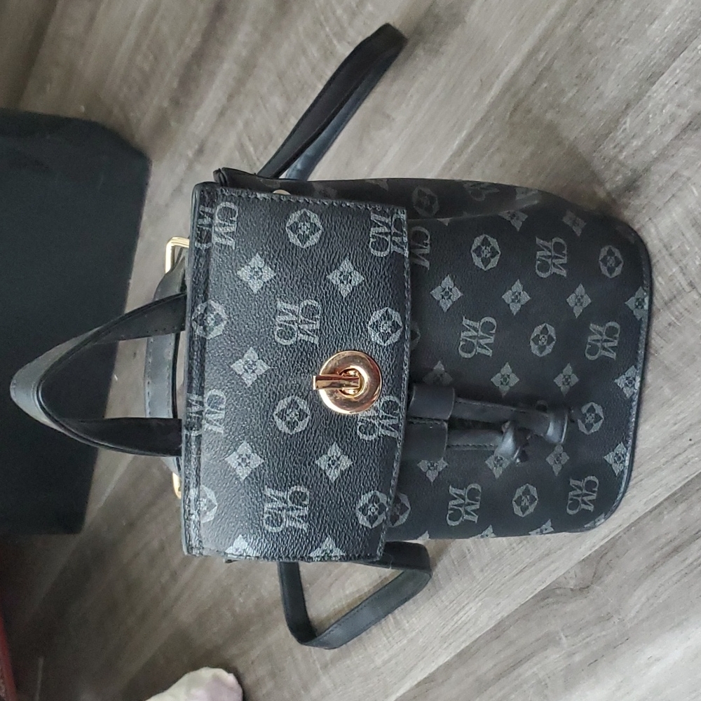 Black backpack
